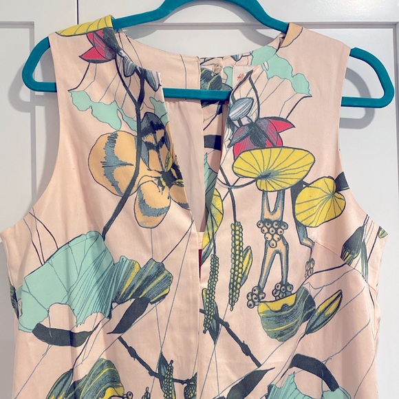 H&M Conscious Collection floral print shift dress with pockets - Picture 2 of 6